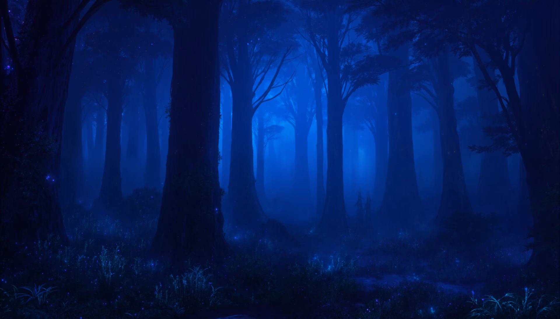 dark forest background